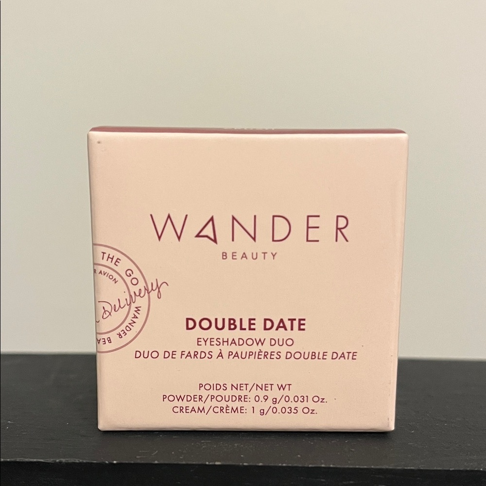 Wander Beauty Double Date Eyeshadow Duo - Powder and Cream